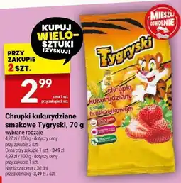 Twój Market Chrupki kukurydziane smakowe Tygrysek oferta