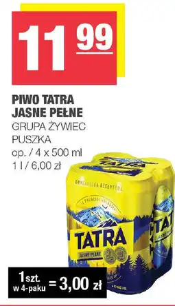 SPAR mini Piwo tatra jasne pełne grupa żywiec oferta