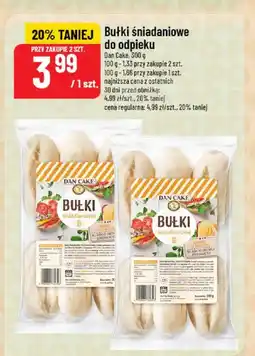 Polomarket Bułki śniadaniowe do odpieku Dan Cake oferta
