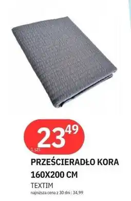 E.Leclerc Prześcieradł kora 160 x 200 cm Textim oferta