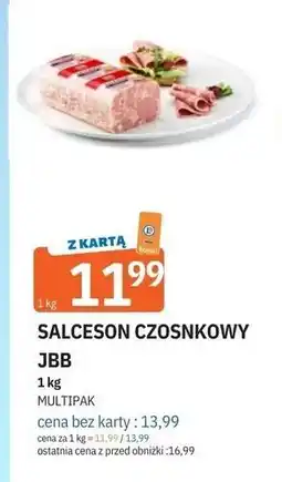 E.Leclerc Salceson czosnkowy Jbb Bałdyga oferta