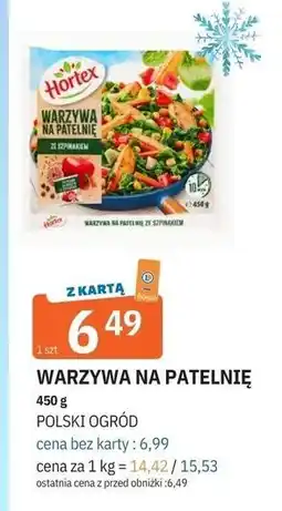 E.Leclerc Warzywa na patelnię ze szpinakiem Hortex oferta