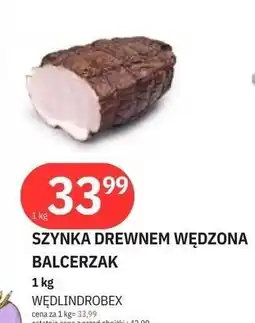E.Leclerc Szynka drewnem wędzona Balcerzak oferta