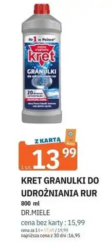 E.Leclerc Granulki do udrożniania rur Kret oferta