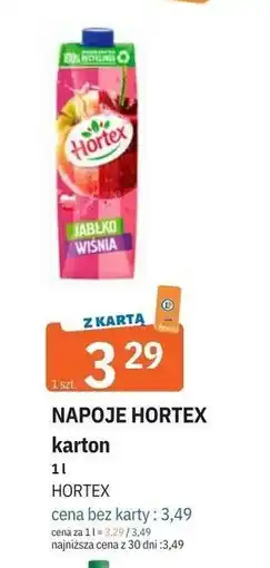 E.Leclerc Napój jabłko-wiśnia Hortex oferta
