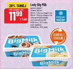 Polomarket Lody Big Milk Unilever oferta