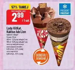 Polomarket Lody KitKat, Kaktus lub Lion Froneri oferta