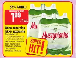 Polomarket Woda mineralna lekko gazowana Muszynianka oferta