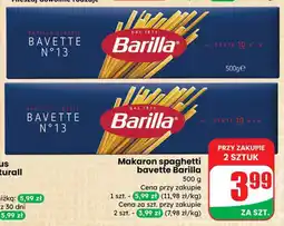 Dino Makaron spaghetti bavette Barilla oferta