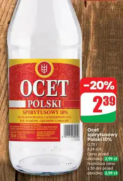 Dino Ocet spirytusowy Polski 10% oferta