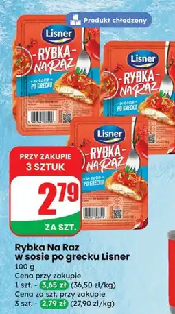 Dino Rybka Na Raz w sosie po grecku Lisner oferta
