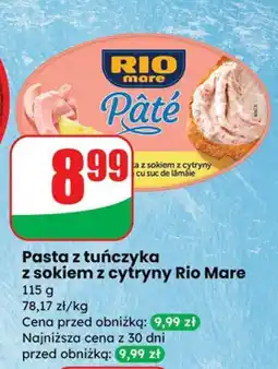 Dino Pasta z tuńczyka z sokiem z cytryny Rio Mare oferta
