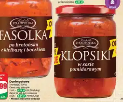 Dino Klopsiki w sosie pomidorowym Kuchnia Staropolska oferta