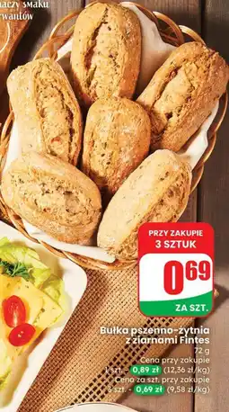 Dino Bułka pszenno-żytnia z ziarnami Fintes Dino oferta