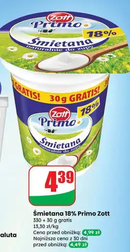 Dino Śmietana 18% Primo Zott oferta