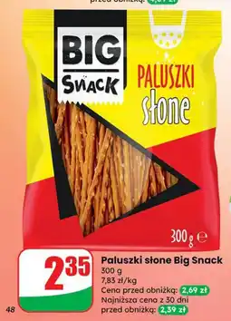 Dino Paluszki słone Big Snack oferta