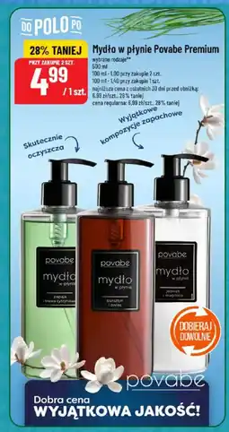 Polomarket Mydło w płynie Povabe Premium oferta
