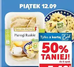 Kaufland Pierogi Ruskie Karczma Bukówka oferta