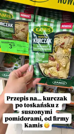 Biedronka Przyprawa Kamis Przepis na kurczak po toskańsku z suszonymi pomidorami oferta