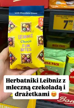 Biedronka Ciastka Leibniz Choco Fun Bites oferta