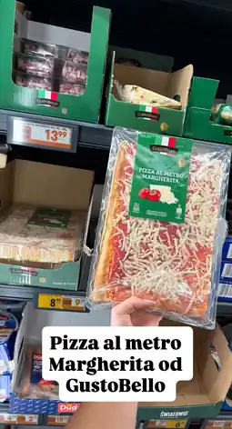 Biedronka Pizza Margherita al metro GustoBello oferta