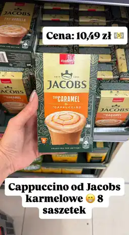 Biedronka Kawa Jacobs Cappuccino Caramel oferta