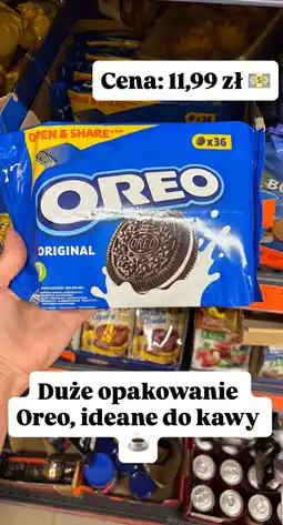 Biedronka Ciastka Oreo Original oferta
