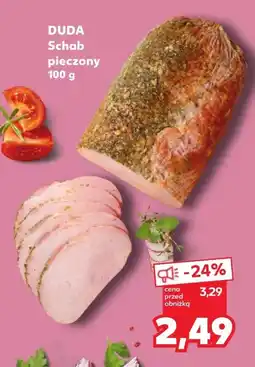 Kaufland Schab pieczony Duda oferta