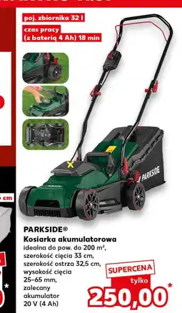 Kaufland Kosiarka akumulatorowa Parkside oferta