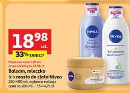 Auchan Masło do ciała Nivea oferta