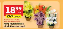 Auchan Sztuczna kompozycja kwiatów oferta