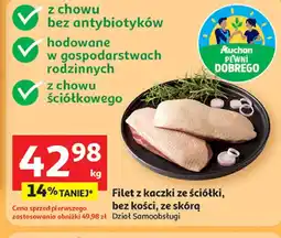 Auchan Filet z kaczki Pewni Dobrego oferta
