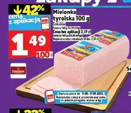 Topaz Mielonka Tyrolska oferta