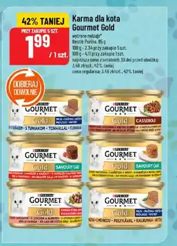Polomarket Karma dla kota Gourmet Gold oferta