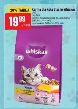 Polomarket Karma dla kota Sterile Whiskas oferta