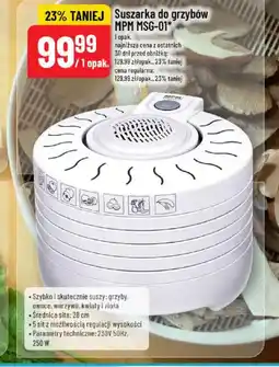 Polomarket Suszarka do grzybów MPM MSG-01 oferta