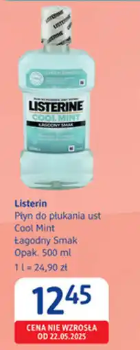dm drogerie markt Listerin Płyn do płukania ust Cool Mint Łagodny Smak oferta
