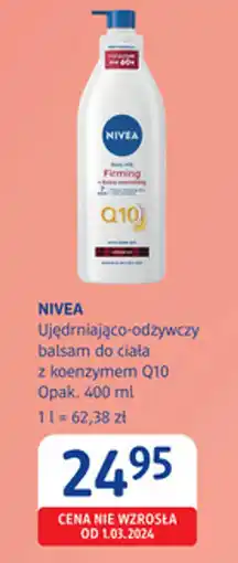 dm drogerie markt Nivea ujędrniająco-odżywczy balsam do ciała z koenzymem q10 oferta