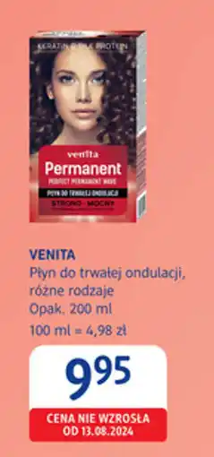dm drogerie markt Venita płyn do trwałej ondulacji oferta