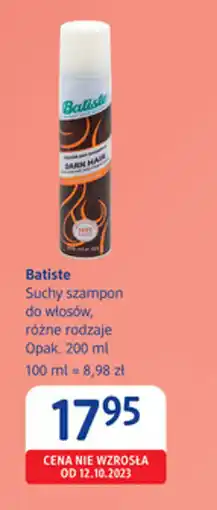 dm drogerie markt Batiste Suchy szampon do włosów oferta