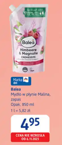 dm drogerie markt Balea Mydło w płynie Malina, zapas oferta