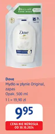 dm drogerie markt Dove Mydło w płynie Original, zapas oferta
