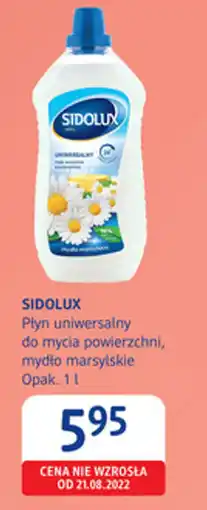 dm drogerie markt Sidolux płyn uniwersalny do mycia powierzchni, mydło marsylskie oferta