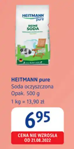 dm drogerie markt Heitmann pure soda oczyszczona oferta