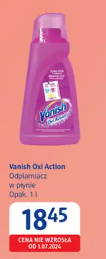 dm drogerie markt Vanish Oxi Action Odplamiacz w płynie oferta