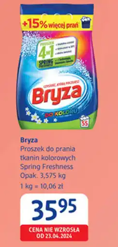 dm drogerie markt Bryza Proszek do prania tkanin kolorowych Spring Freshness oferta