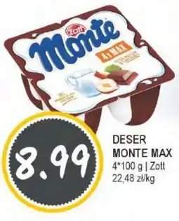 Słoneczko Deser monte max zott oferta