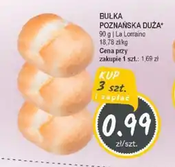 Słoneczko Bułka poznańska duża la lorraine oferta