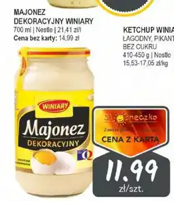 Słoneczko Majonez dekoracyjny winiary nestle oferta