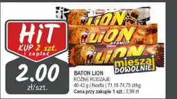 Słoneczko Baton lion nestle oferta